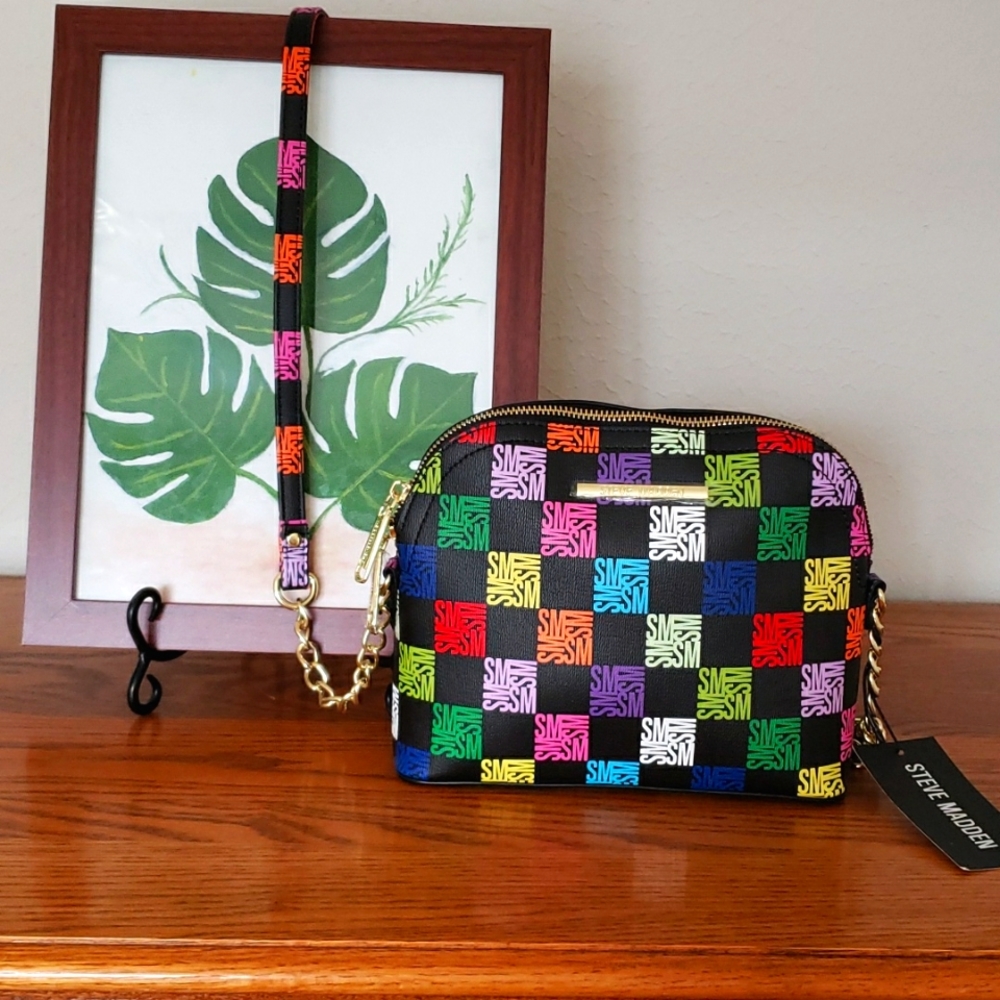 Steve Madden Bmaggie Mainline Logo Print Crossbody